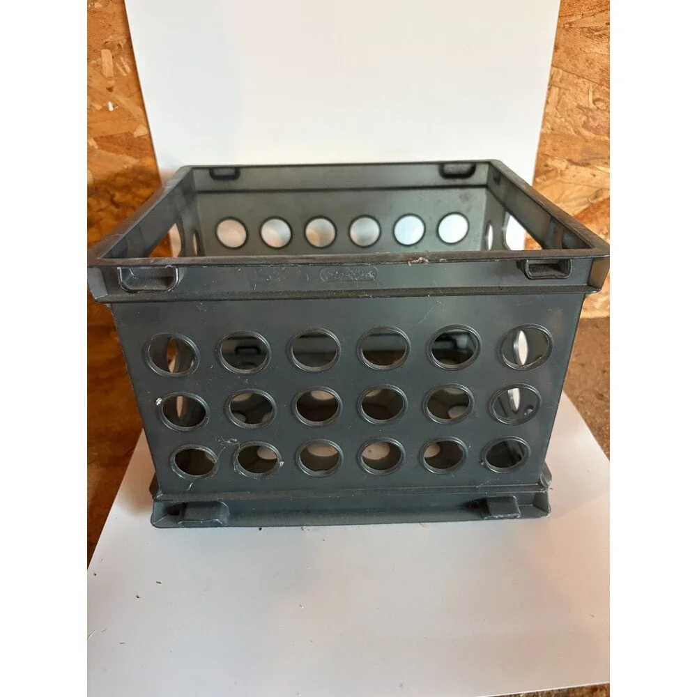 Plastic Storage Crate – Multiple Colors & Sizes – Clean, Durable, Ready to Use